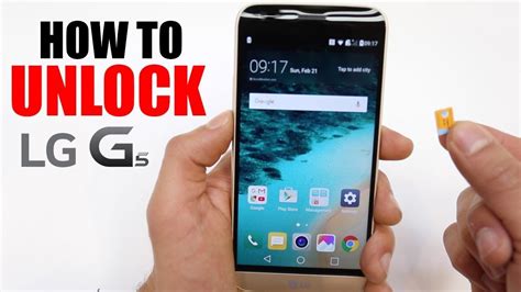 How to Unlock an LG G5! 